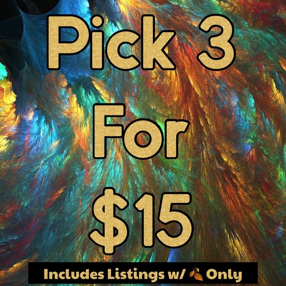 Other Pick 3 For 15 Poshmark